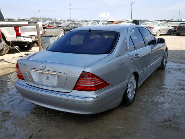 WDBNF67J96A484533 - 2006 MERCEDES-BENZ S 350 SILVER photo 4