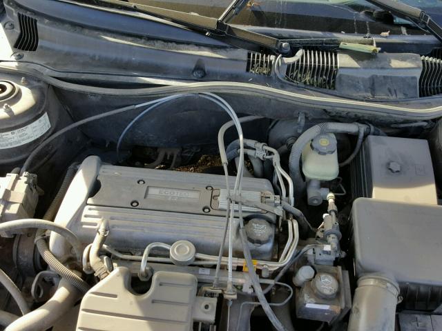 1G2NF52F84M501921 - 2004 PONTIAC GRAND AM S BLACK photo 7