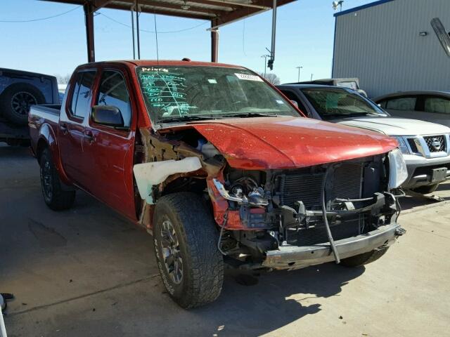 1N6AD0ER9FN759836 - 2015 NISSAN FRONTIER S RED photo 1