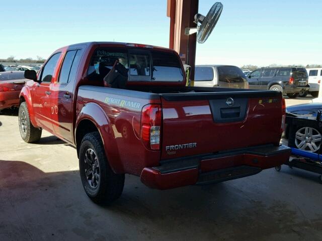 1N6AD0ER9FN759836 - 2015 NISSAN FRONTIER S RED photo 3