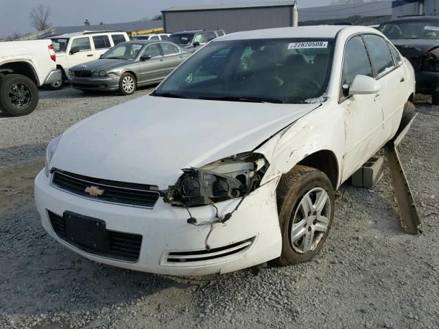 2G1WB58N881306115 - 2008 CHEVROLET IMPALA LS WHITE photo 2