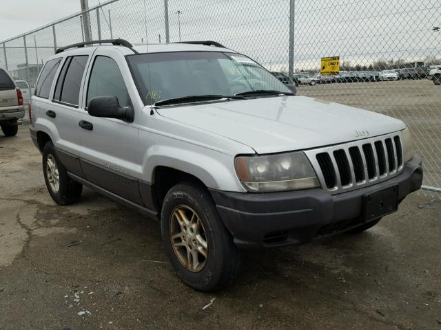 1J4GX48S03C571914 - 2003 JEEP GRAND CHER SILVER photo 1