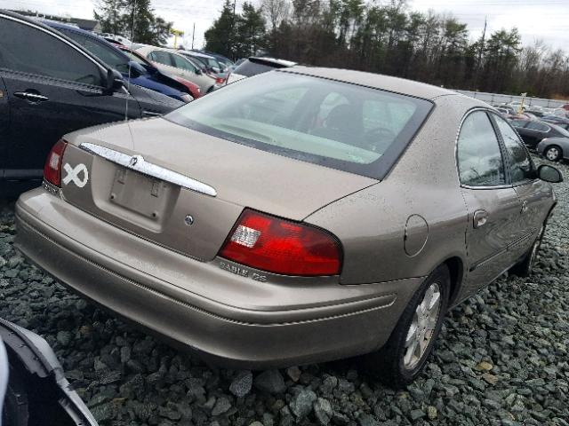 1MEFM50UX2G605618 - 2002 MERCURY SABLE GS GOLD photo 4