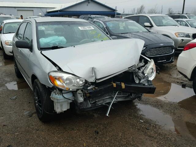 2T1BR32E73C054186 - 2003 TOYOTA COROLLA CE SILVER photo 1