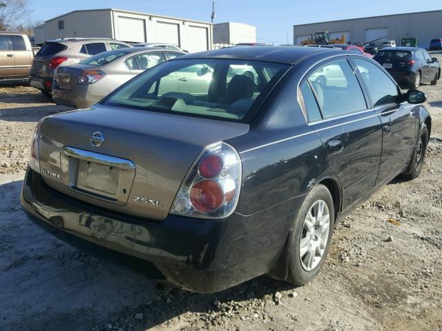 1N4AL11D45N908454 - 2005 NISSAN ALTIMA S BLACK photo 4