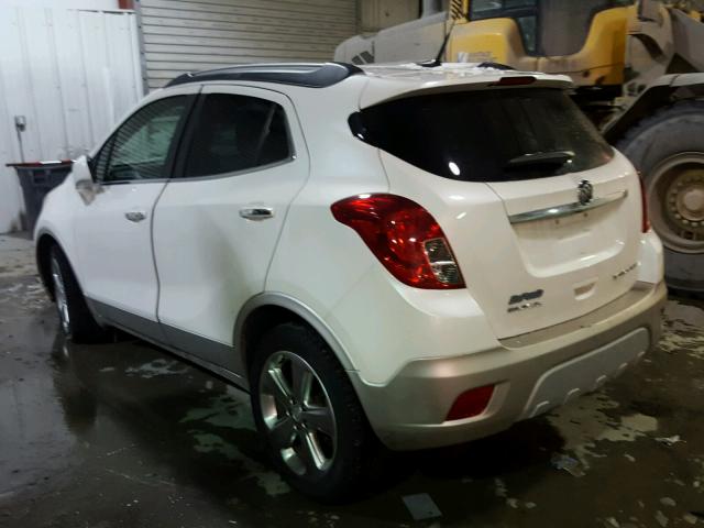 KL4CJBSB8DB211049 - 2013 BUICK ENCORE CON WHITE photo 3