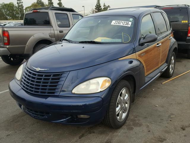 3C8FY68B43T528965 - 2003 CHRYSLER PT CRUISER BLUE photo 2