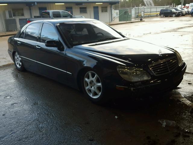 WDBNG70J41A184016 - 2001 MERCEDES-BENZ S 430 BLACK photo 1