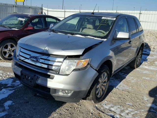 2FMDK39C37BB59979 - 2007 FORD EDGE SEL P SILVER photo 2