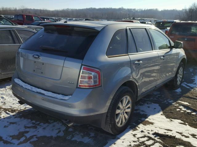 2FMDK39C37BB59979 - 2007 FORD EDGE SEL P SILVER photo 4