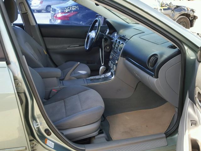 1YVHP80D745N83959 - 2004 MAZDA 6 S GREEN photo 5