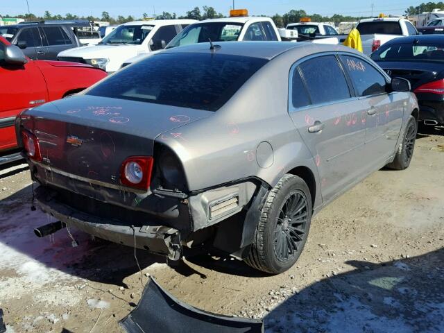 1G1ZH57B08F200172 - 2008 CHEVROLET MALIBU 1LT 棕色 照片 4