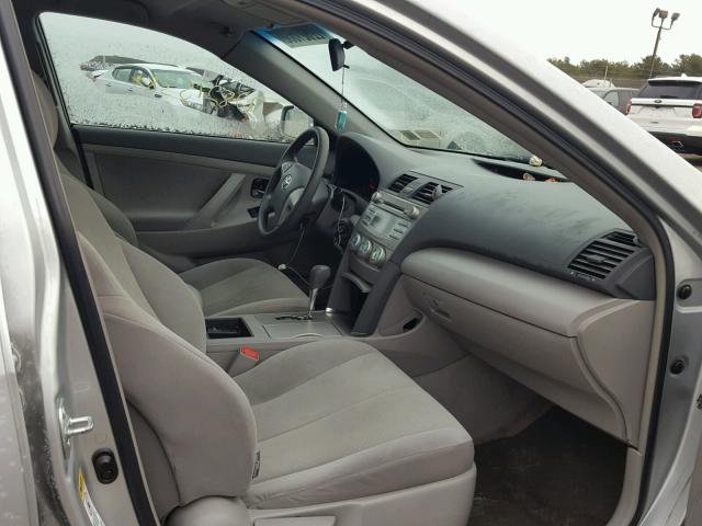 4T1BE46K37U029145 - 2007 TOYOTA CAMRY NEW SILVER photo 5