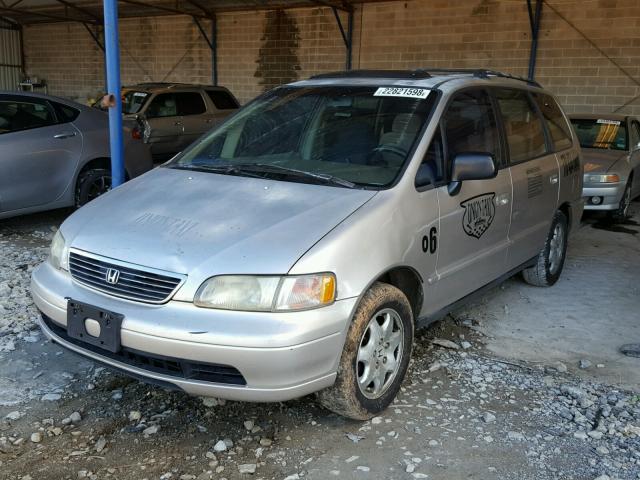 JHMRA1873TC009255 - 1996 HONDA ODYSSEY EX SILVER photo 2