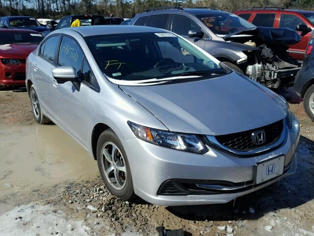 19XFB2F70FE052930 - 2015 HONDA CIVIC SE SILVER photo 1