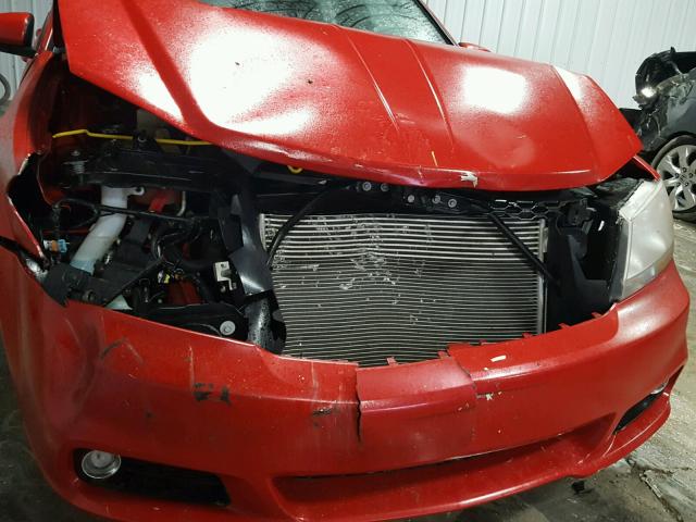 1C3CDZEG8CN329861 - 2012 DODGE AVENGER SX RED photo 9