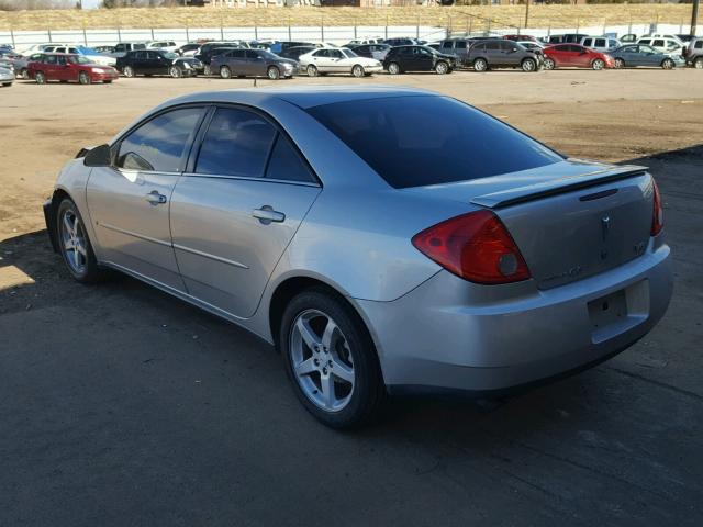 1G2ZG57N484185941 - 2008 PONTIAC G6 BASE SILVER photo 3