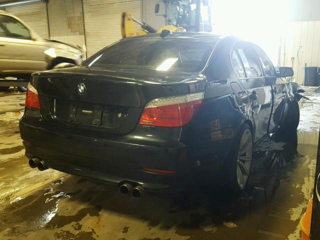 WBANV93508CZ67458 - 2008 BMW 535 XI BLACK photo 4