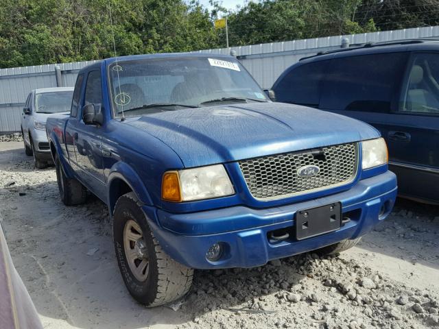 1FTYR14U11PB37324 - 2001 FORD RANGER SUP BLUE photo 1