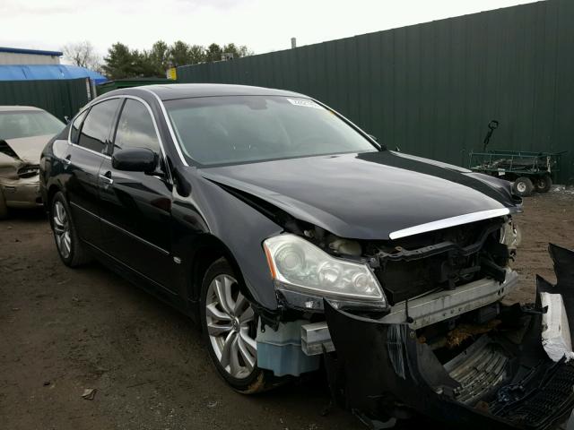 JNKBY01F18M550928 - 2008 INFINITI M45 BLACK photo 1