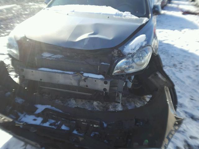 1G1ZH57B79F230447 - 2009 CHEVROLET MALIBU 1LT ნაცრისფერი ფოტო 9