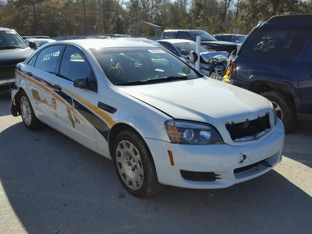 6G1MK5U2XDL814712 - 2013 CHEVROLET CAPRICE PO WHITE photo 1