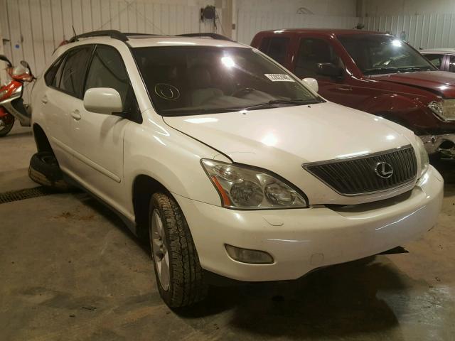 2T2GK31UX7C015404 - 2007 LEXUS RX 350 WHITE photo 1