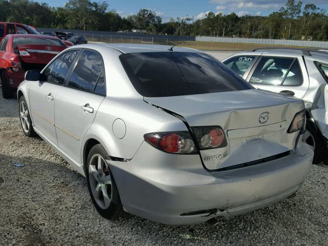 1YVHP80C685M02699 - 2008 MAZDA 6 I SILVER photo 3