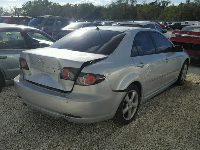 1YVHP80C685M02699 - 2008 MAZDA 6 I SILVER photo 4