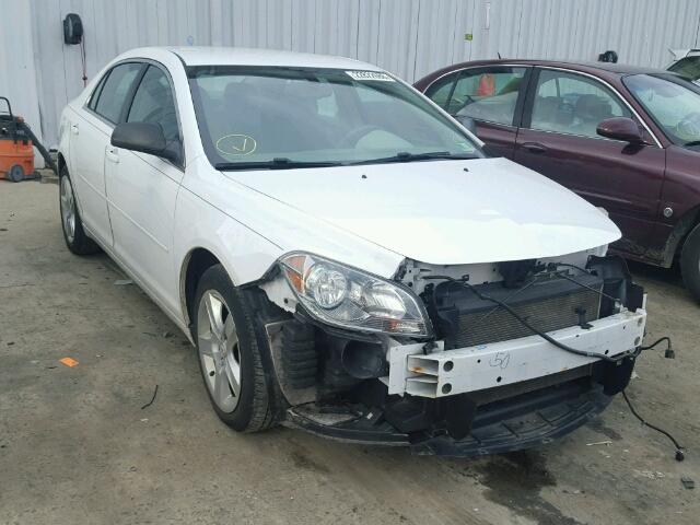 1G1ZB5E05CF303860 - 2012 CHEVROLET MALIBU LS WHITE photo 1