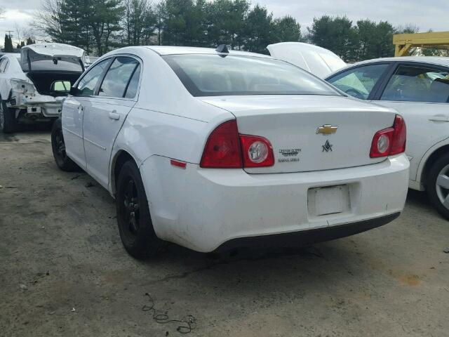 1G1ZB5E05CF303860 - 2012 CHEVROLET MALIBU LS WHITE photo 3