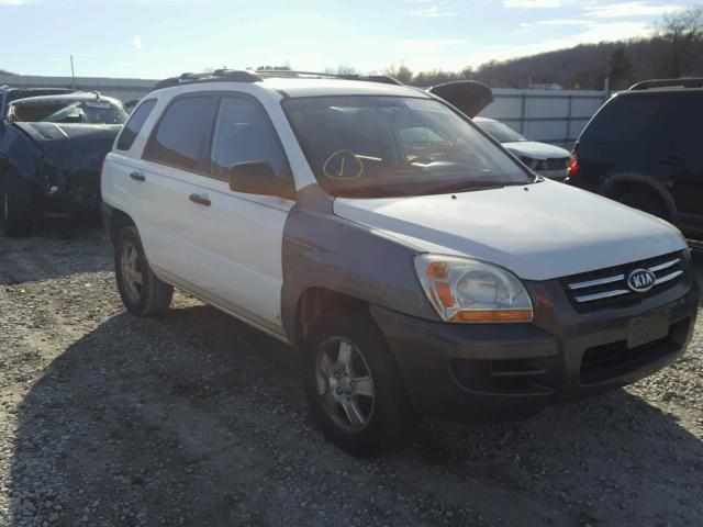 KNDJF724477376150 - 2007 KIA SPORTAGE L TWO TONE photo 1