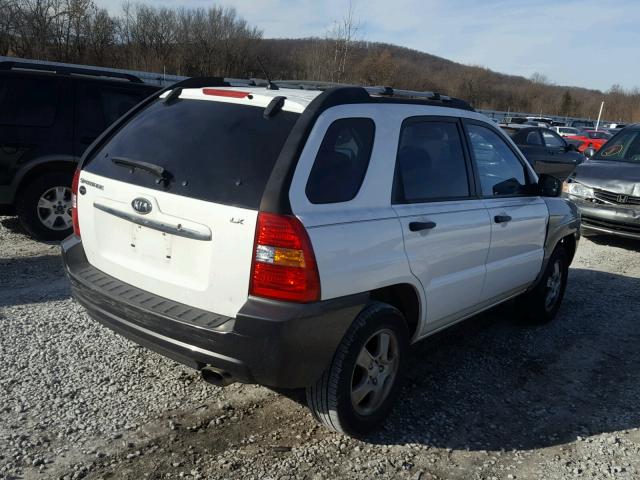 KNDJF724477376150 - 2007 KIA SPORTAGE L TWO TONE photo 4