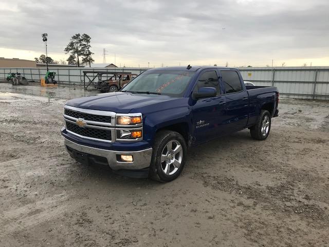 3GCPCREC0EG175283 - 2014 CHEVROLET SILVERADO BLUE photo 2