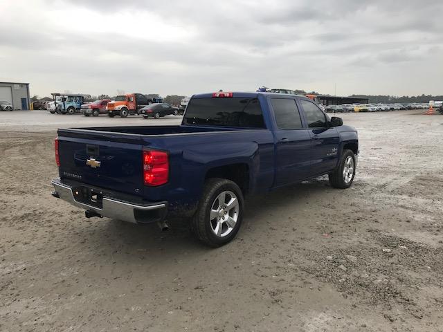 3GCPCREC0EG175283 - 2014 CHEVROLET SILVERADO BLUE photo 4