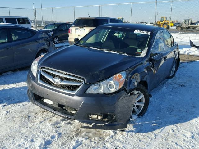 4S3BMCA69C3025760 - 2012 SUBARU LEGACY 2.5 BLUE photo 2