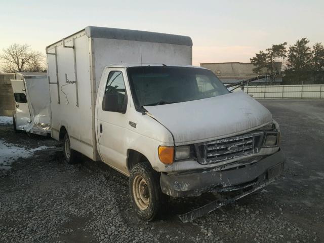 1FDNE35L65HA90724 - 2005 FORD ECONOLINE WHITE photo 1