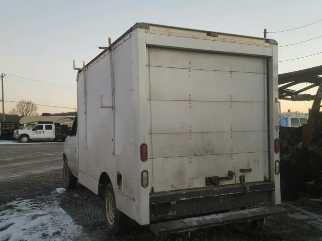 1FDNE35L65HA90724 - 2005 FORD ECONOLINE WHITE photo 3