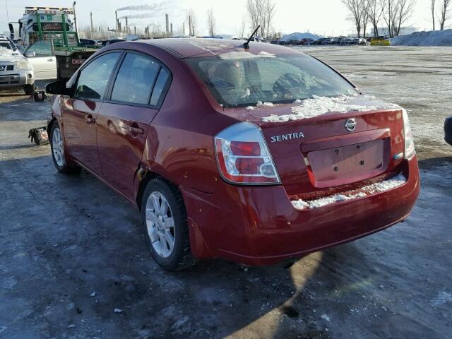 3N1AB61E59L624083 - 2009 NISSAN SENTRA 2.0 RED photo 3