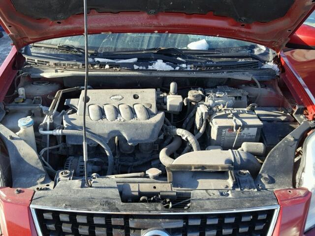 3N1AB61E59L624083 - 2009 NISSAN SENTRA 2.0 RED photo 7