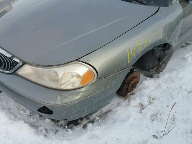 1MEFM6532XK621774 - 1999 MERCURY MYSTIQUE G BROWN photo 10