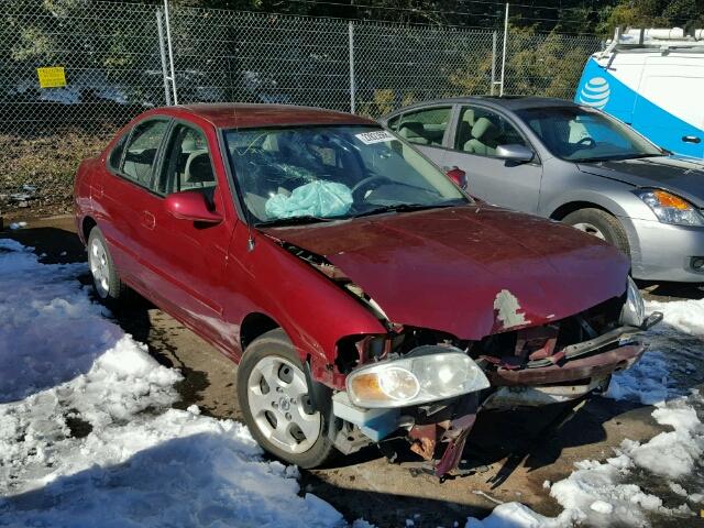 3N1CB51D75L475843 - 2005 NISSAN SENTRA 1.8 MAROON photo 1