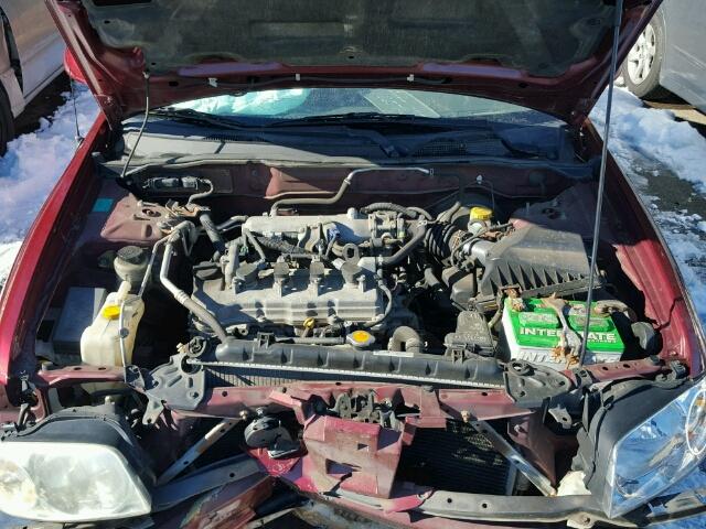 3N1CB51D75L475843 - 2005 NISSAN SENTRA 1.8 MAROON photo 7