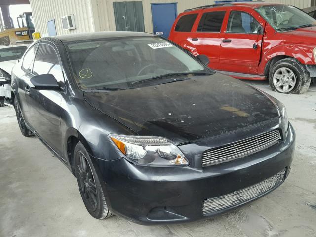 JTKDE177860131318 - 2006 TOYOTA SCION TC BLACK photo 1