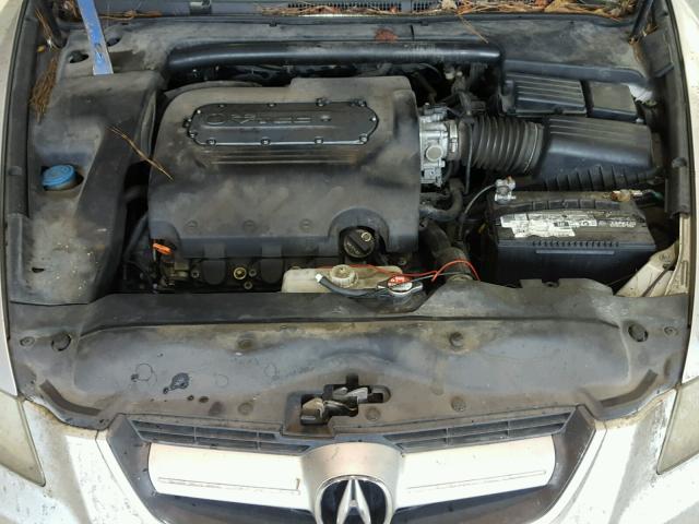 19UUA66266A051663 - 2006 ACURA 3.2TL SILVER photo 7