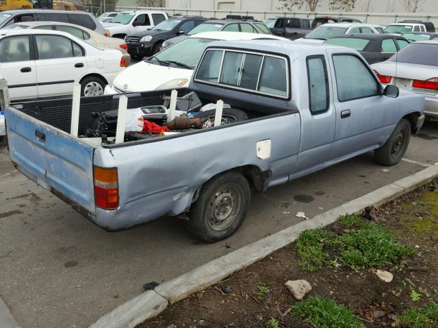 JT4RN93P9M5028412 - 1991 TOYOTA PICKUP 1/2 SILVER photo 4