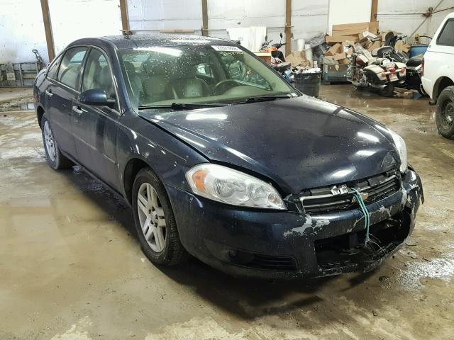 2G1WU58R579366379 - 2007 CHEVROLET IMPALA LTZ BLUE photo 1