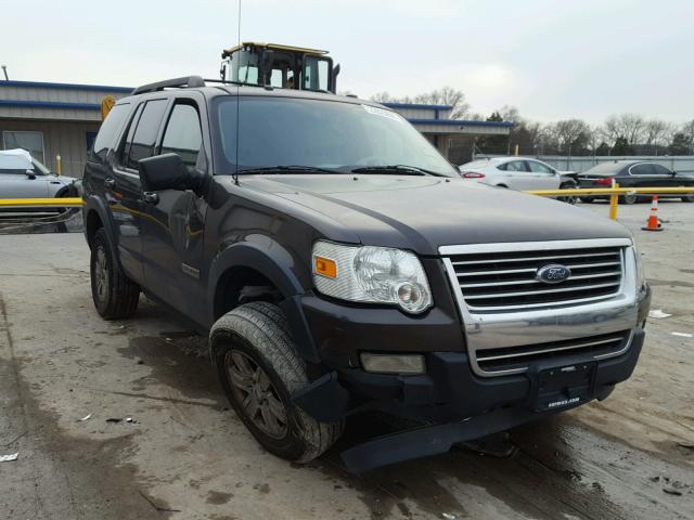 1FMEU73E37UA94061 - 2007 FORD EXPLORER X CHARCOAL photo 1