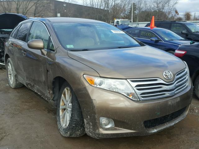 4T3ZA3BBXAU021570 - 2010 TOYOTA VENZA BASE GOLD photo 1