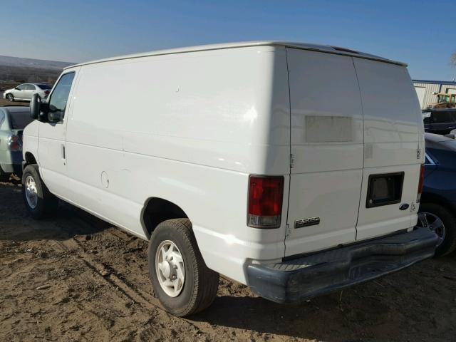 1FTSE34L78DA12182 - 2008 FORD ECONOLINE WHITE photo 3